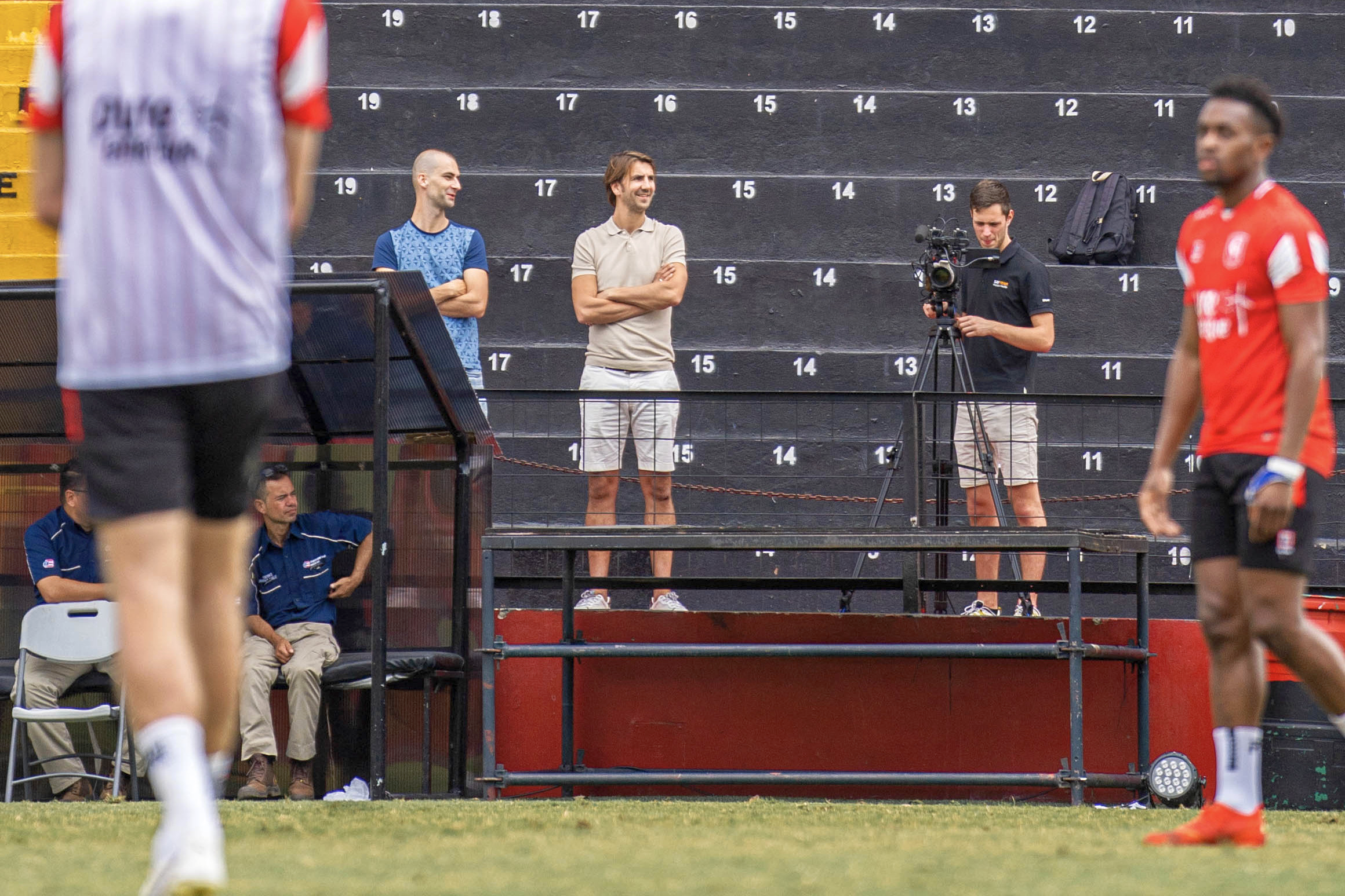 Dutch film crew for ESPN sports documentary